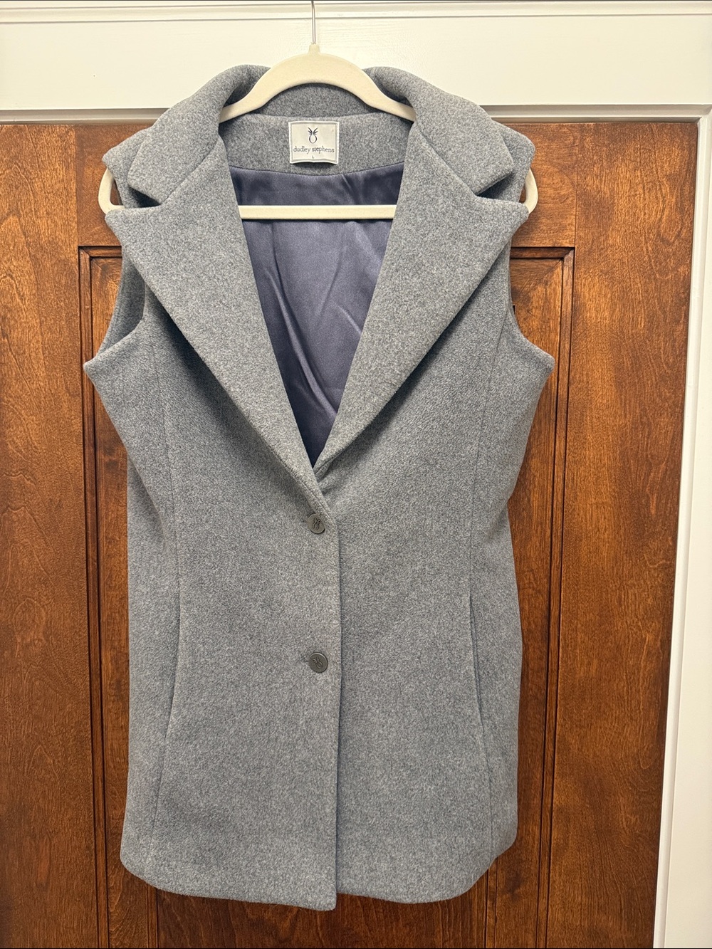 Dudley Stevens Vello Fleece grey vest
